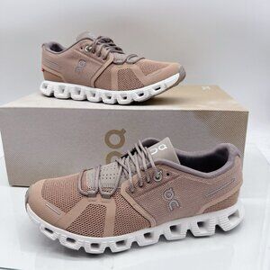 On Cloud 5 Running Shoes Lightweight Rose/ Fog Pink Womens US 7.5 - NEW